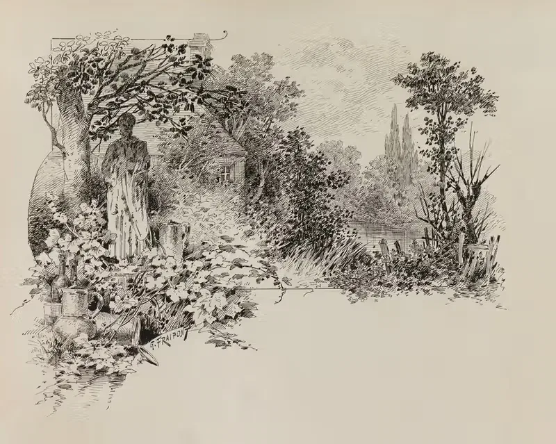 Созерцания. Остановка во время ходьбы by Гюстав Фрепон, 1882-1883 — digital art print download
