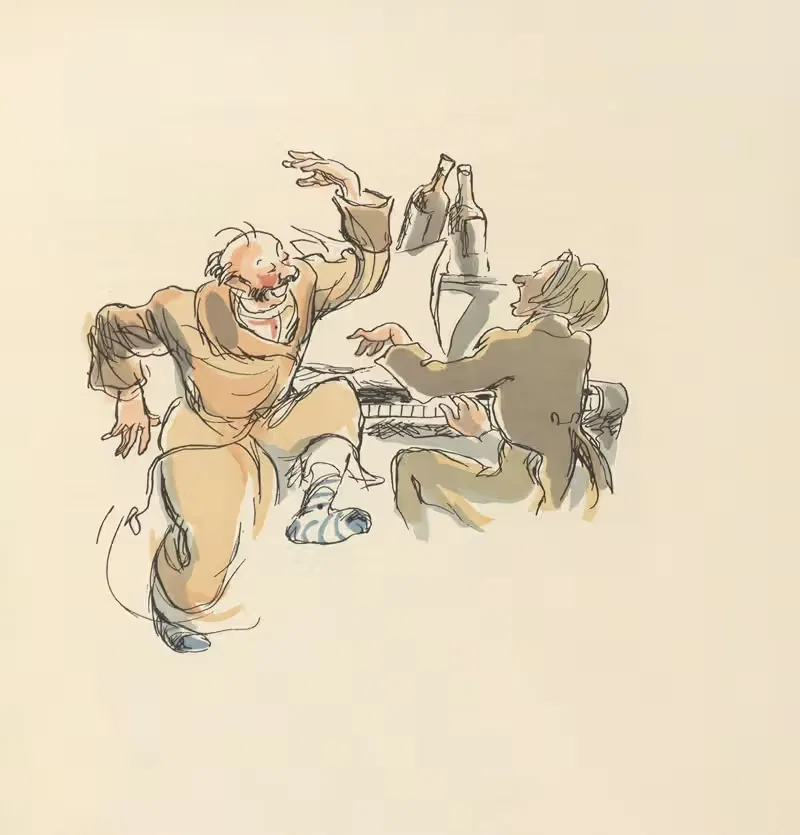 Scènes de la vie de Bohème Pl.05 — Hautot