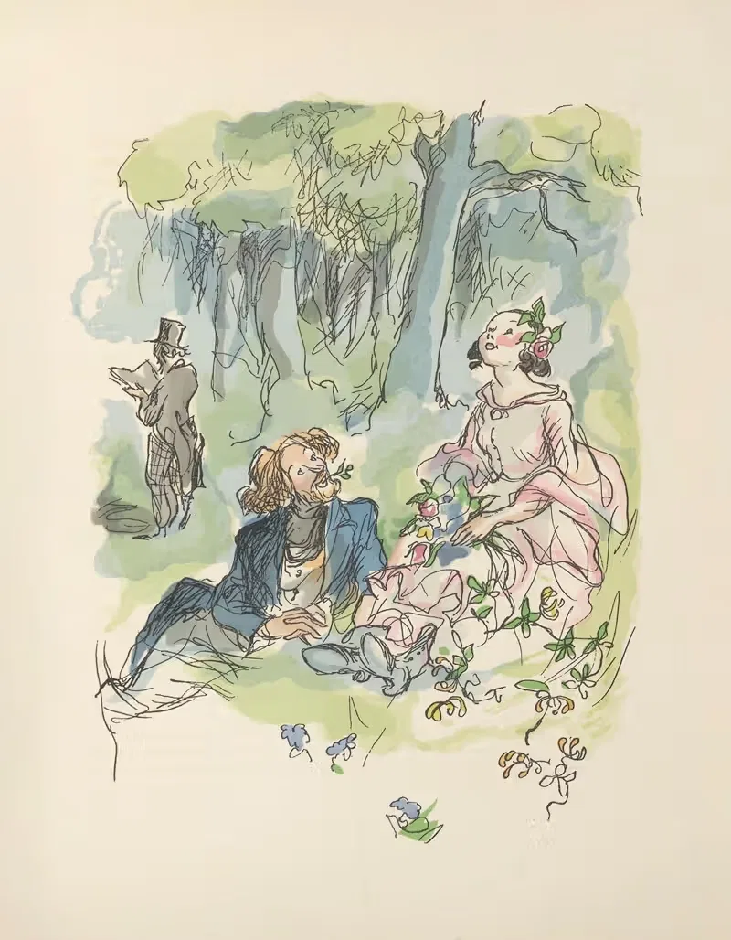Scènes de la vie de Bohème Pl.10 — Hautot