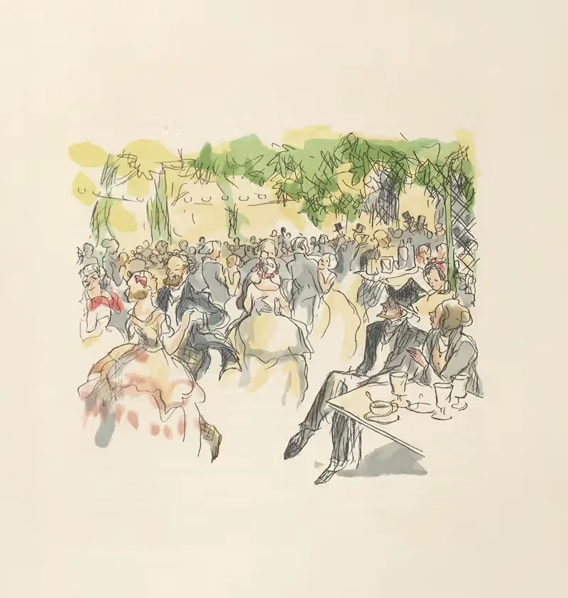 Scènes de la vie de Bohème Pl.20 — Hautot
