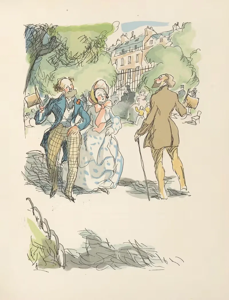 Scènes de la vie de Bohème Pl.21 — Hautot