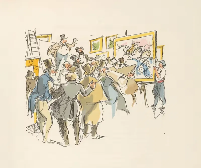 Scènes de la vie de Bohème Pl.24 — Hautot