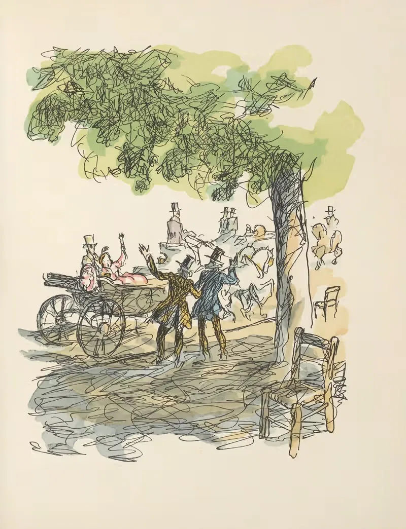 Scènes de la vie de Bohème Pl.29 — Hautot