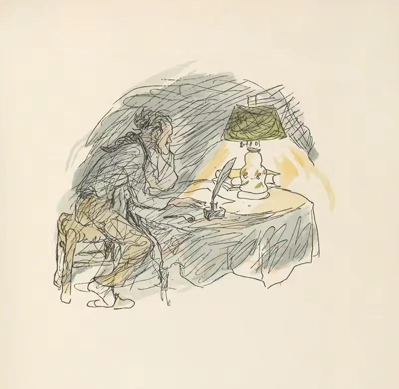 Scènes de la vie de Bohème Pl.32 — Hautot