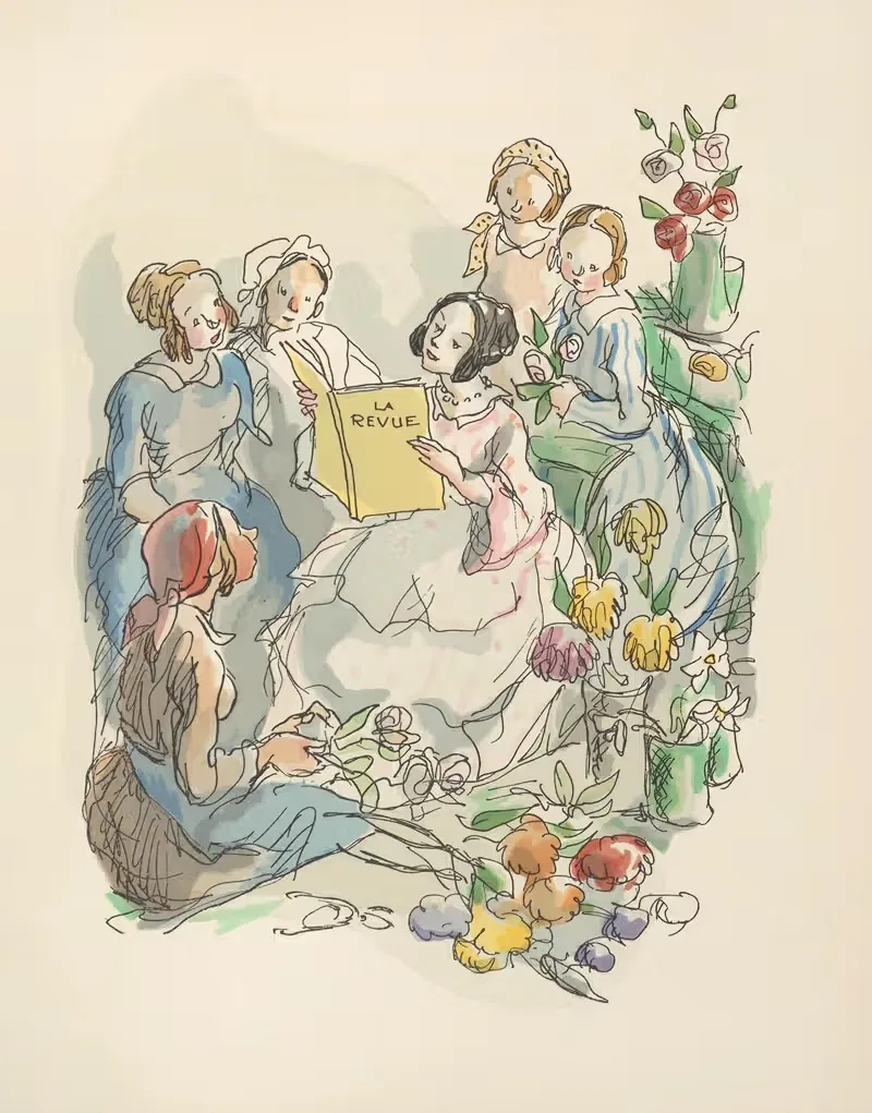 Scènes de la vie de Bohème Pl.33 — Hautot