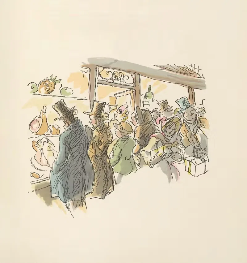 Scènes de la vie de Bohème Pl.34 — Hautot