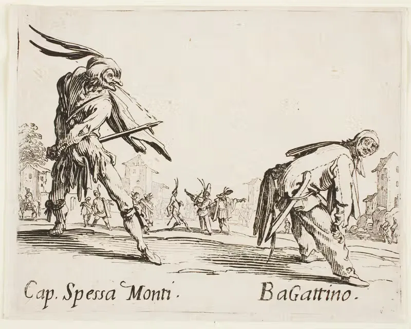 Cap. Spessa Monti and Bagatino — Jacques Callot