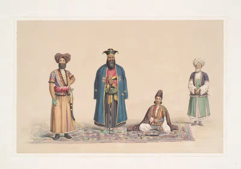 Шах Шуджа Оол Мулк by Джеймс Аткинсон, 1843 — digital art print download