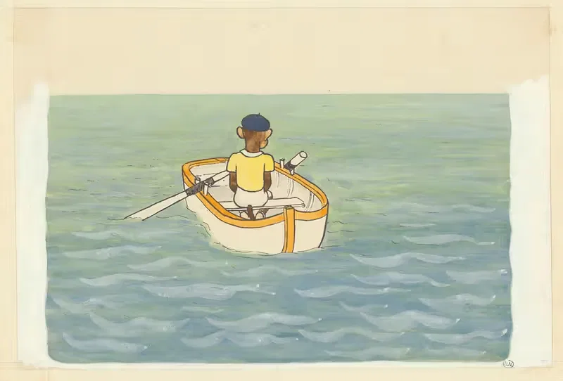 Каникулы Зефира, пл. 11 by Жан де Брунгоф, 1936 — digital art print download