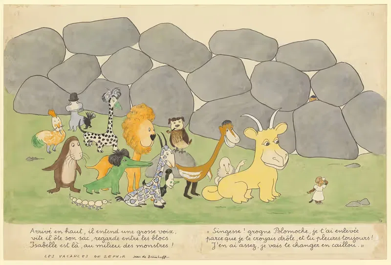 Каникулы Зефира Пл.21 by Жан де Брунгоф, 1936 — digital art print download