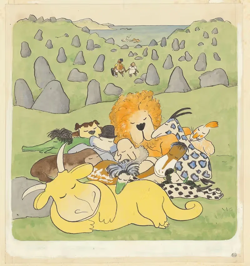 Каникулы Зефира Пл.25 by Жан де Брунгоф, 1936 — digital art print download