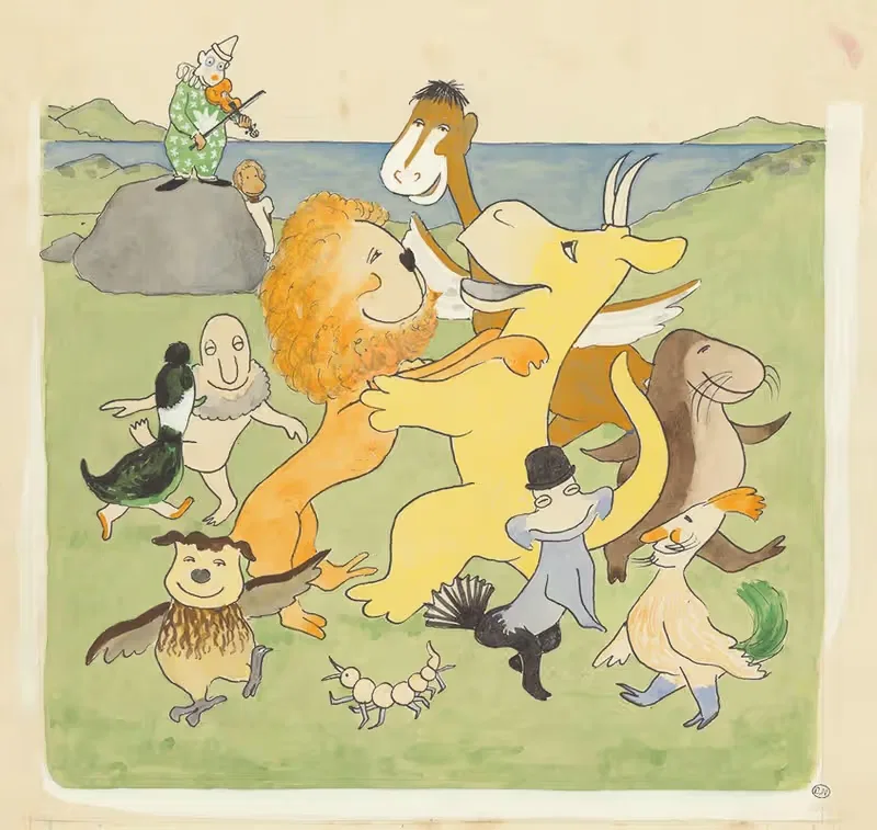 Каникулы Зефира пл. 26 by Жан де Брунгоф, 1936 — digital art print download