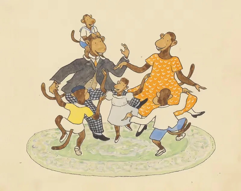 Каникулы Зефира Pl.28 by Жан де Брунгоф, 1936 — digital art print download