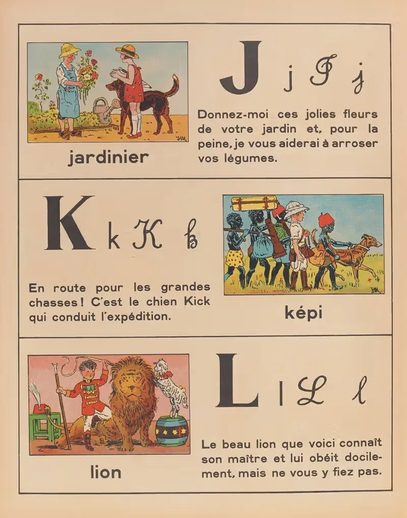 A.B.C. des métiers – abécédaire Pl.06 — Jean François Matet