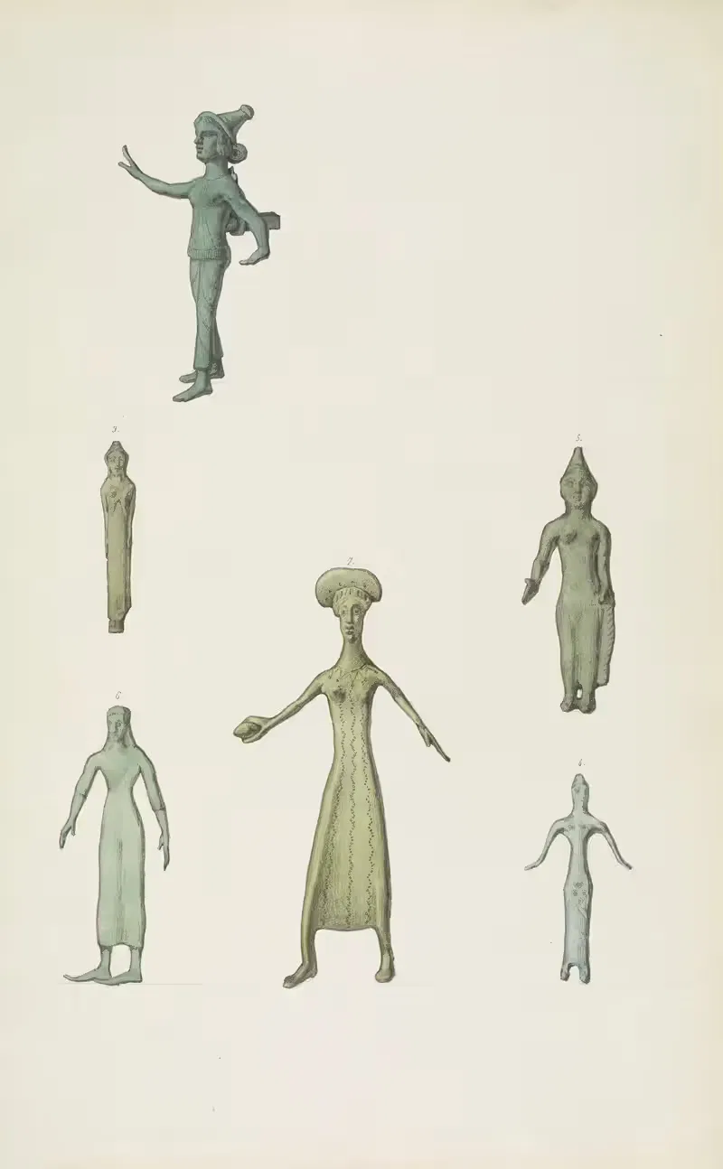 Античные памятники, нарисованные Пл.004 by Жан-Батист Мюре, 1830-1866 — digital art print download