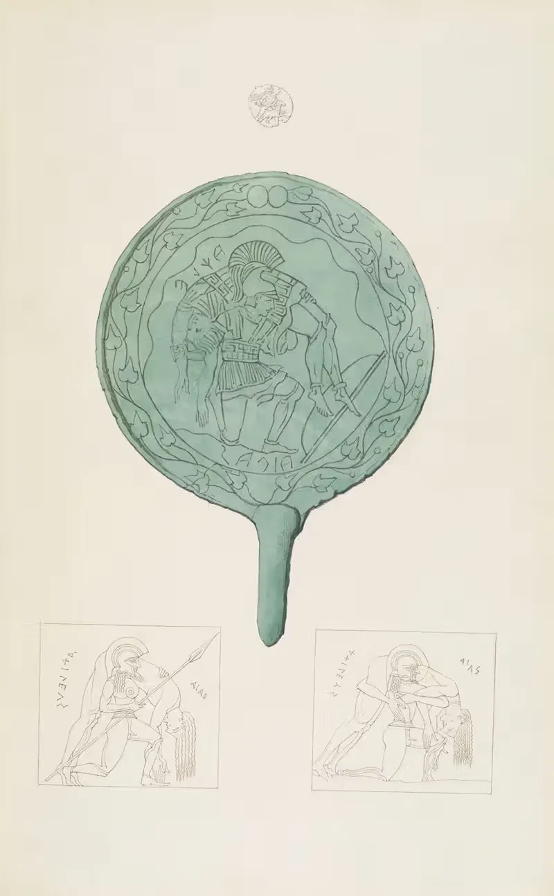 Античные памятники, нарисованные by Жан-Батист Мюре, 1830-1866 — digital art print download