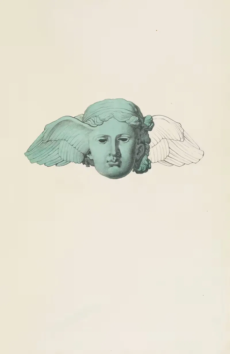 Античные памятники, нарисованные Пл.043 by Жан-Батист Мюре, 1830-1866 — digital art print download