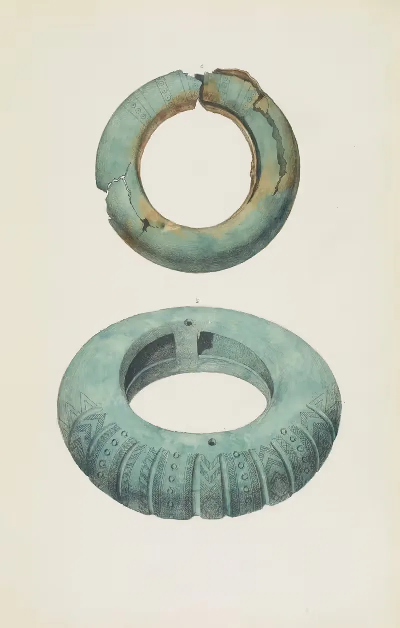 Античные памятники, нарисованные Пл.118 by Жан-Батист Мюре, 1830-1866 — digital art print download