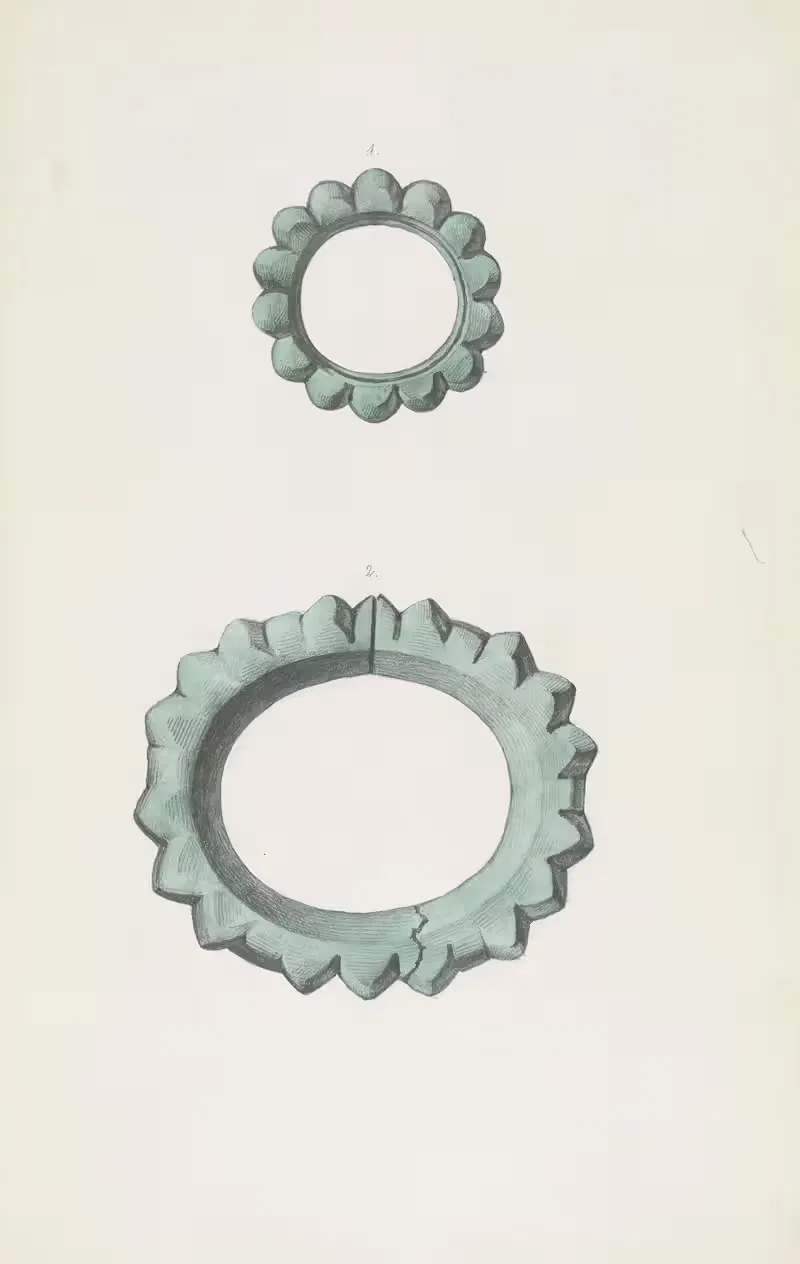 Античные памятники, нарисованные Пл.121 by Жан-Батист Мюре, 1830-1866 — digital art print download