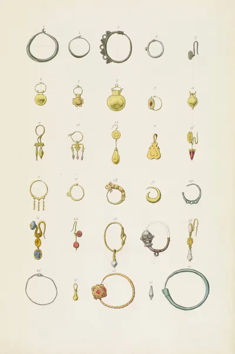 Античные памятники, нарисованные by Жан-Батист Мюре, 1830-1866 — digital art print download