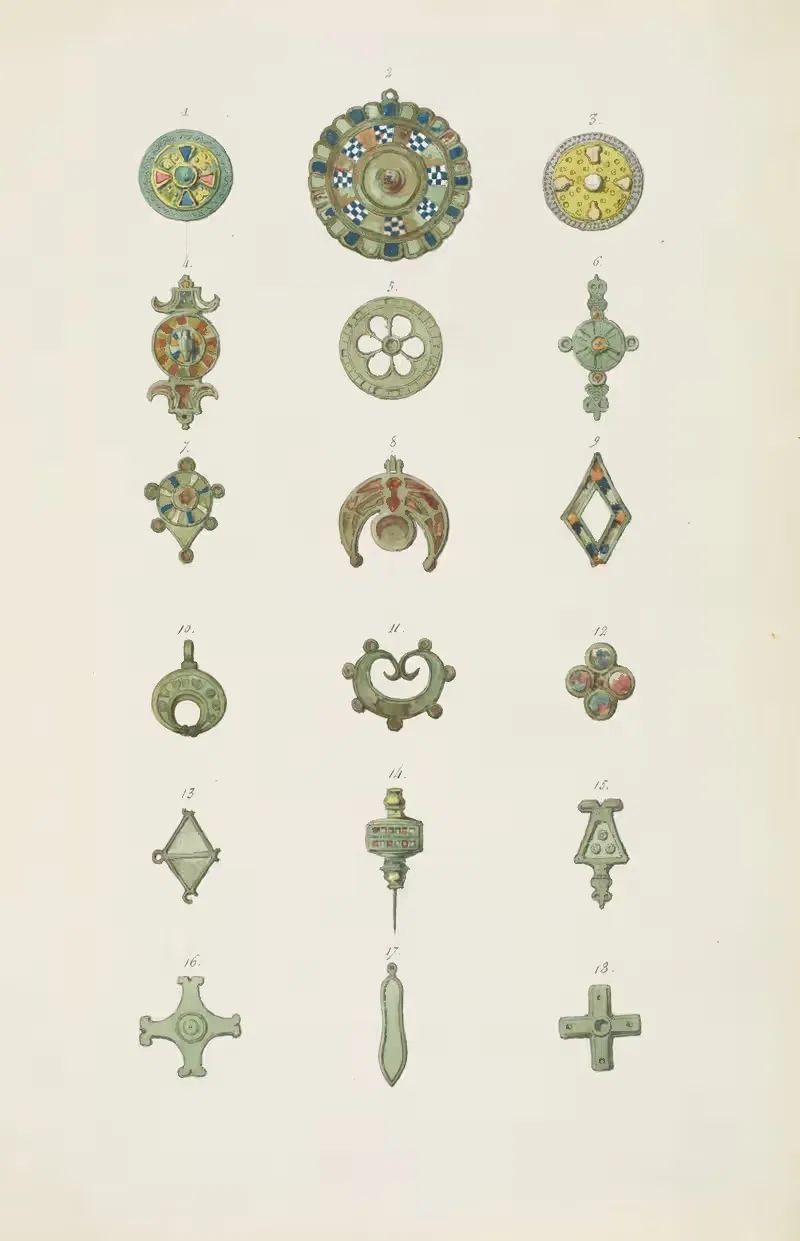 Античные памятники, нарисованные Пл.145 by Жан-Батист Мюре, 1830-1866 — digital art print download