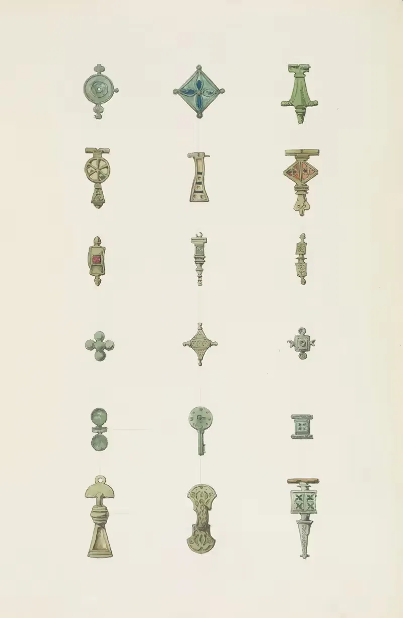 Monuments antiques dessinés Pl.147 by Jean-Baptiste Muret, 1830-1866 — digital art print download