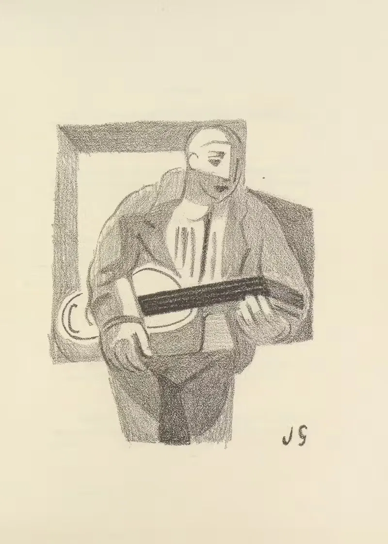 As a wife has a cow Pl.2 — Juan Gris