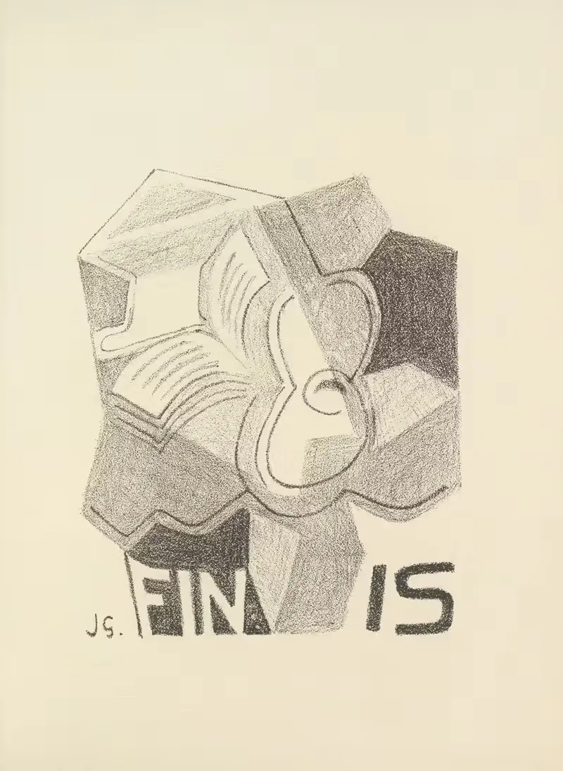 As a wife has a cow Pl.4 — Juan Gris