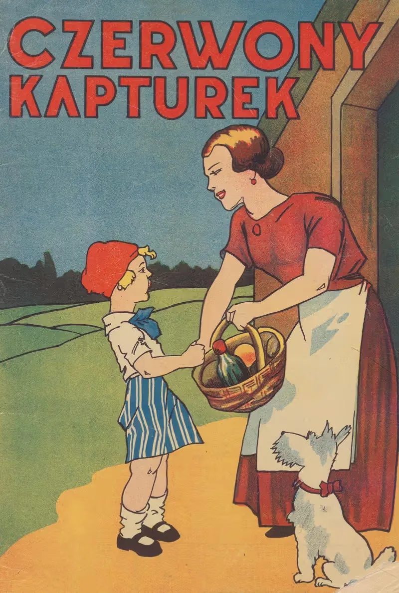 Красная шапочка Пл.1 by К. Козяньских, 1935 — digital art print download