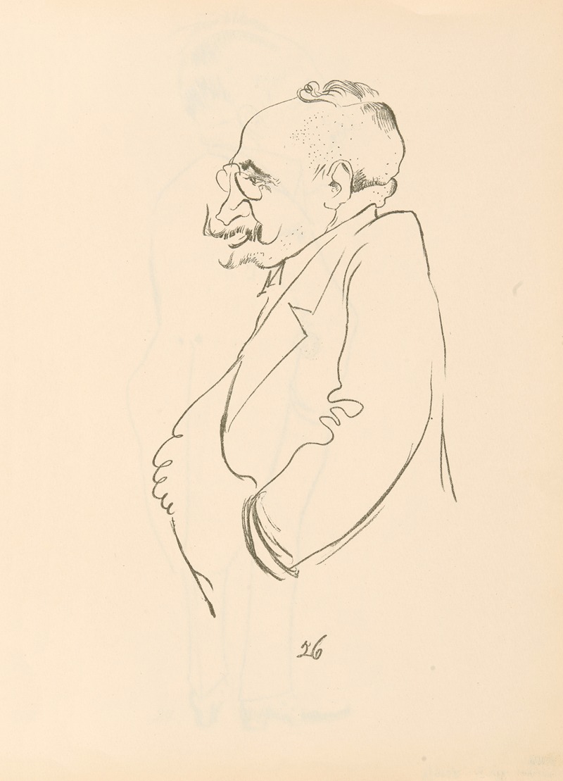 Alois HeiIInger by Kazimierz Sichulski, 1912 — digital art print download