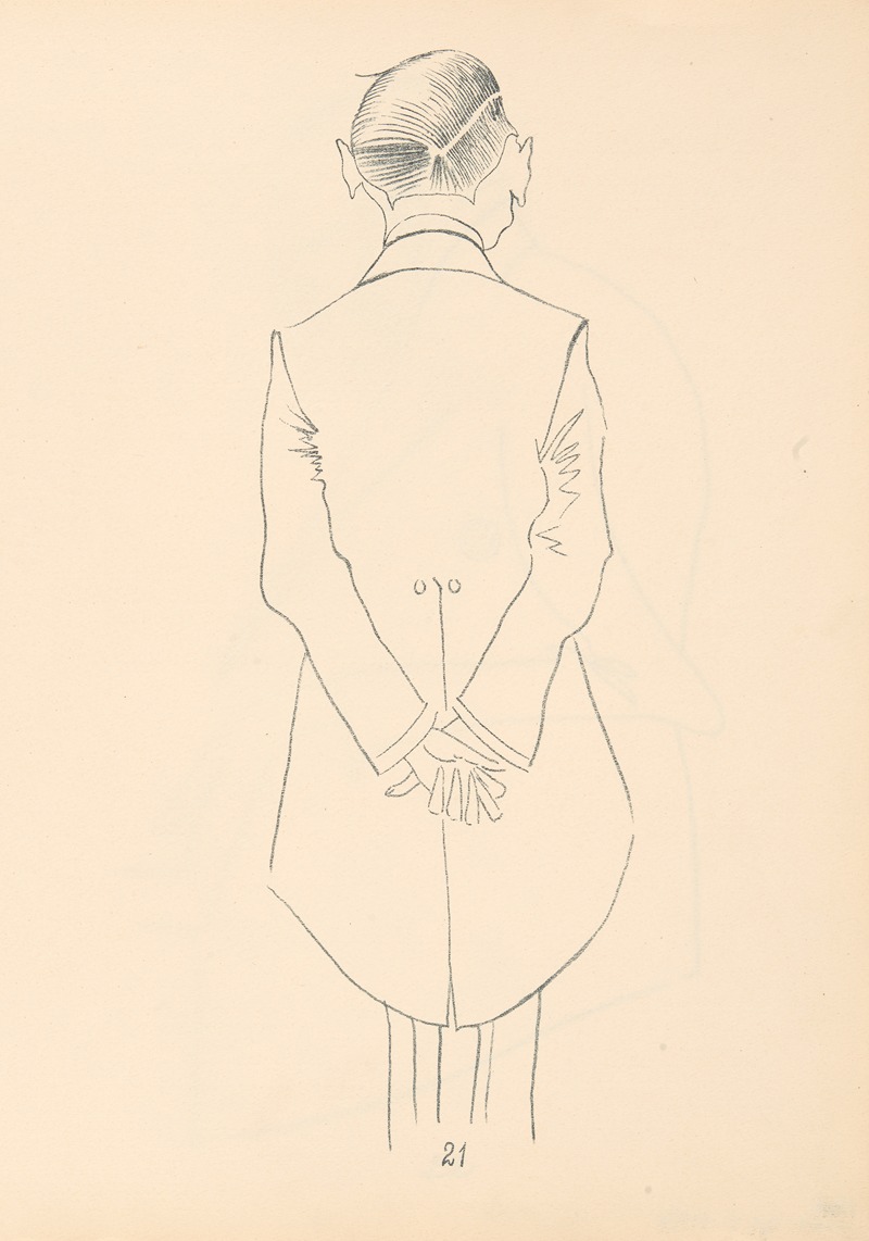 Jan Goetz-Okocimski by Kazimierz Sichulski, 1912 — digital art print download
