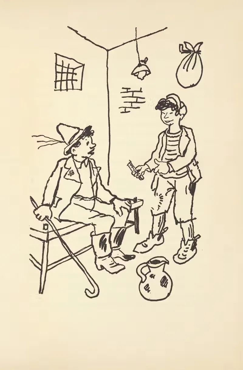 Кто такой Джонни? пл. 08 by Леопольд Гедё, 1939 — digital art print download