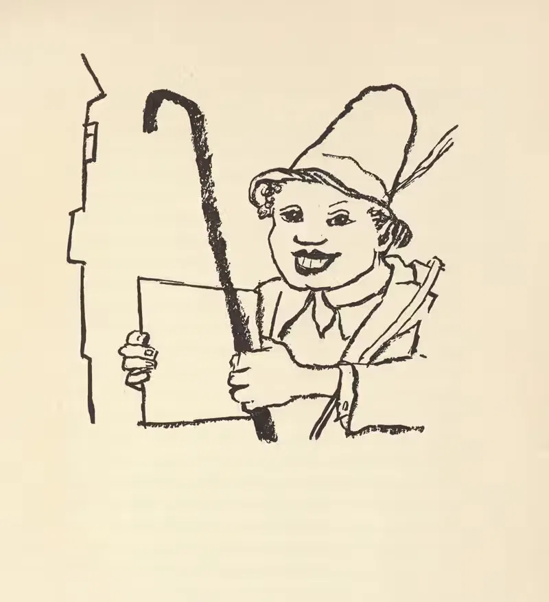 Кто такой Джонни? Пл.09 by Леопольд Гедё, 1939 — digital art print download