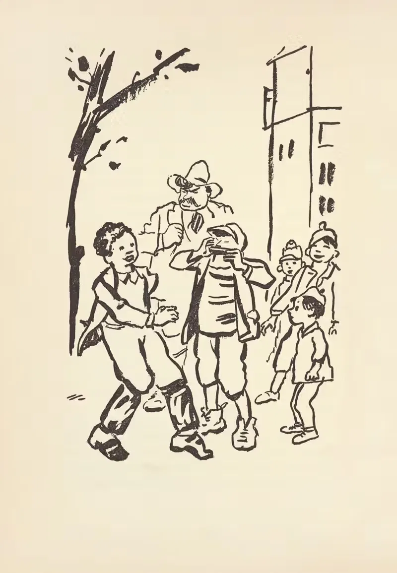 Кто такой Джонни? Пл.24 by Леопольд Гедё, 1939 — digital art print download