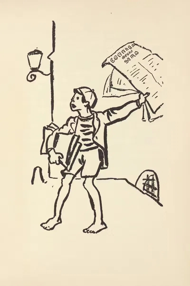 Кто такой Джонни? Пл.32 by Леопольд Гедё, 1939 — digital art print download
