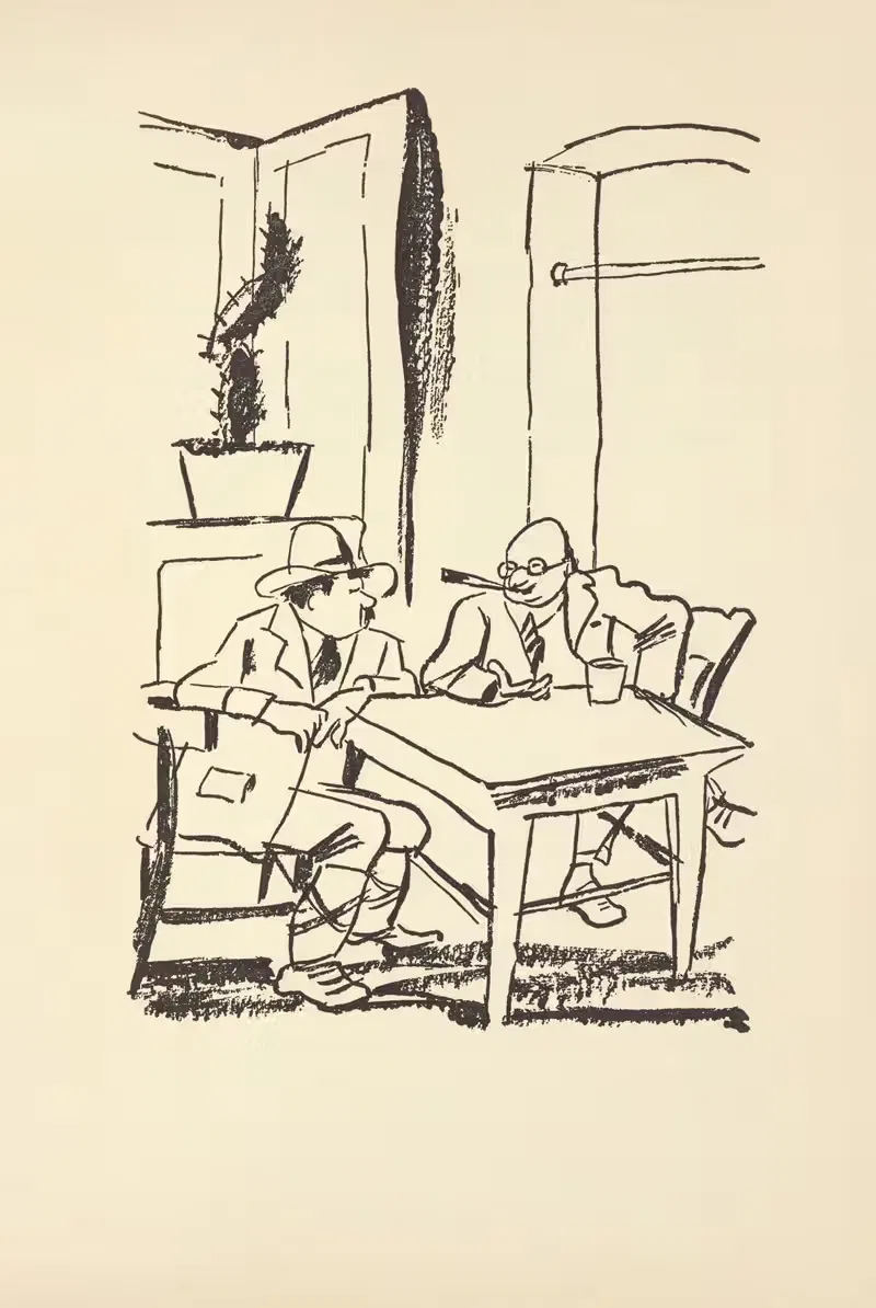 Кто такой Джонни? by Леопольд Гедё, 1939 — digital art print download