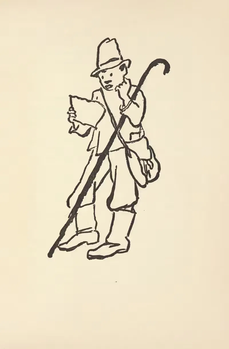 Кто такой Джонни? Pl.38 by Леопольд Гедё, 1939 — digital art print download