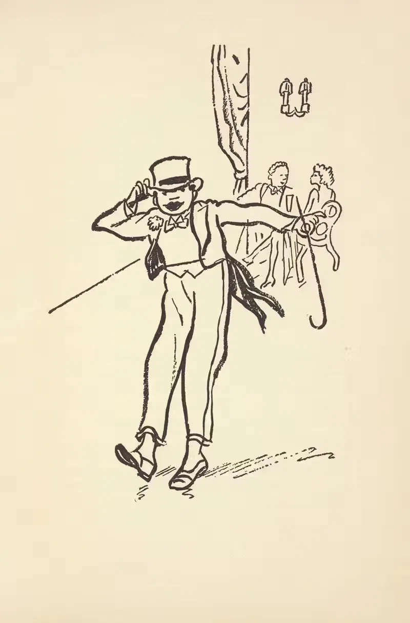 Кто такой Джонни? Пл.39 by Леопольд Гедё, 1939 — digital art print download