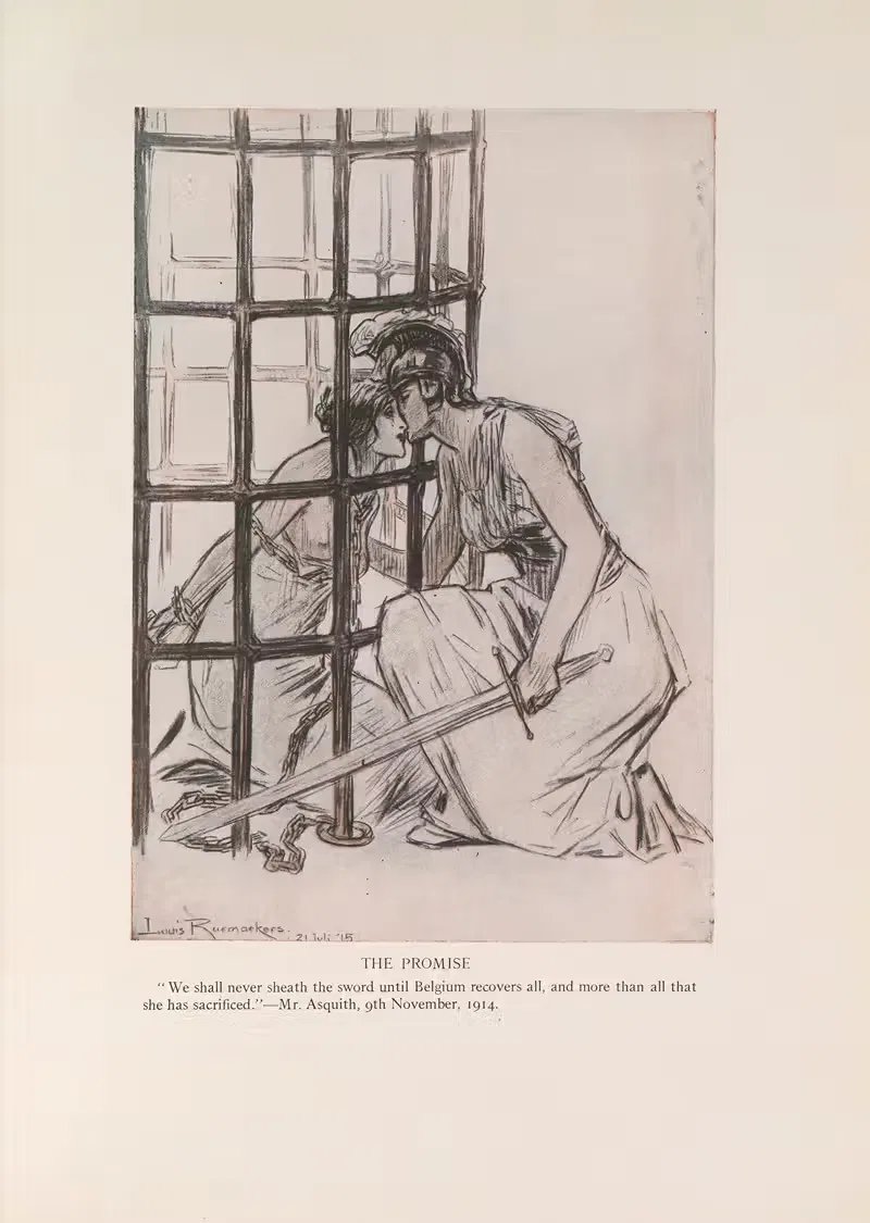 Бельгия в Голландии by Луи Раемекерс, 1916-1917 — digital art print download