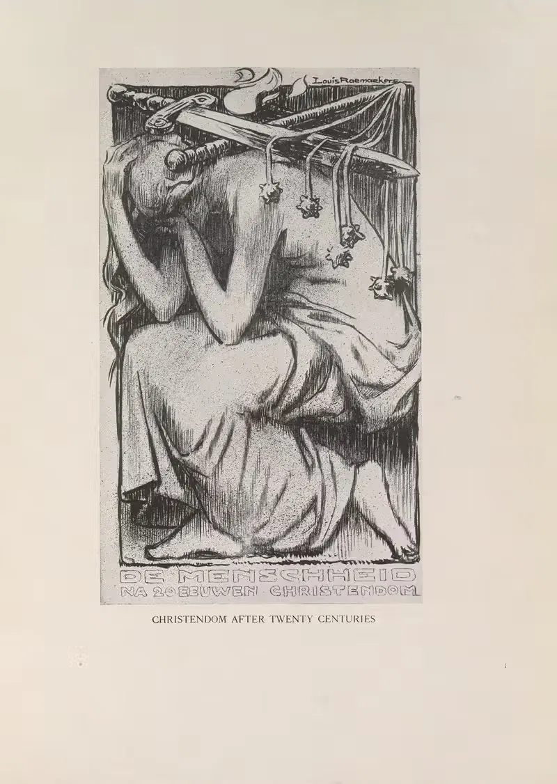 Христианство после двадцати веков by Луи Раемекерс, 1916-1917 — digital art print download