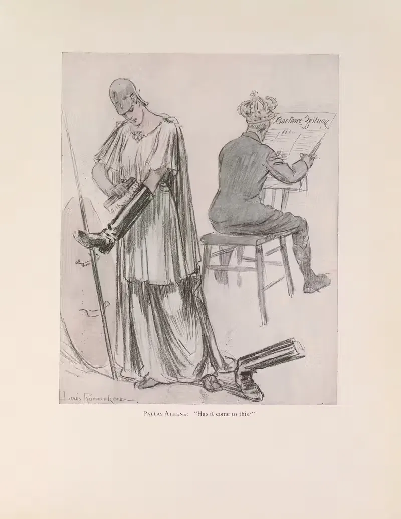 Паллада Афина by Луи Раемекерс, 1916-1917 — digital art print download