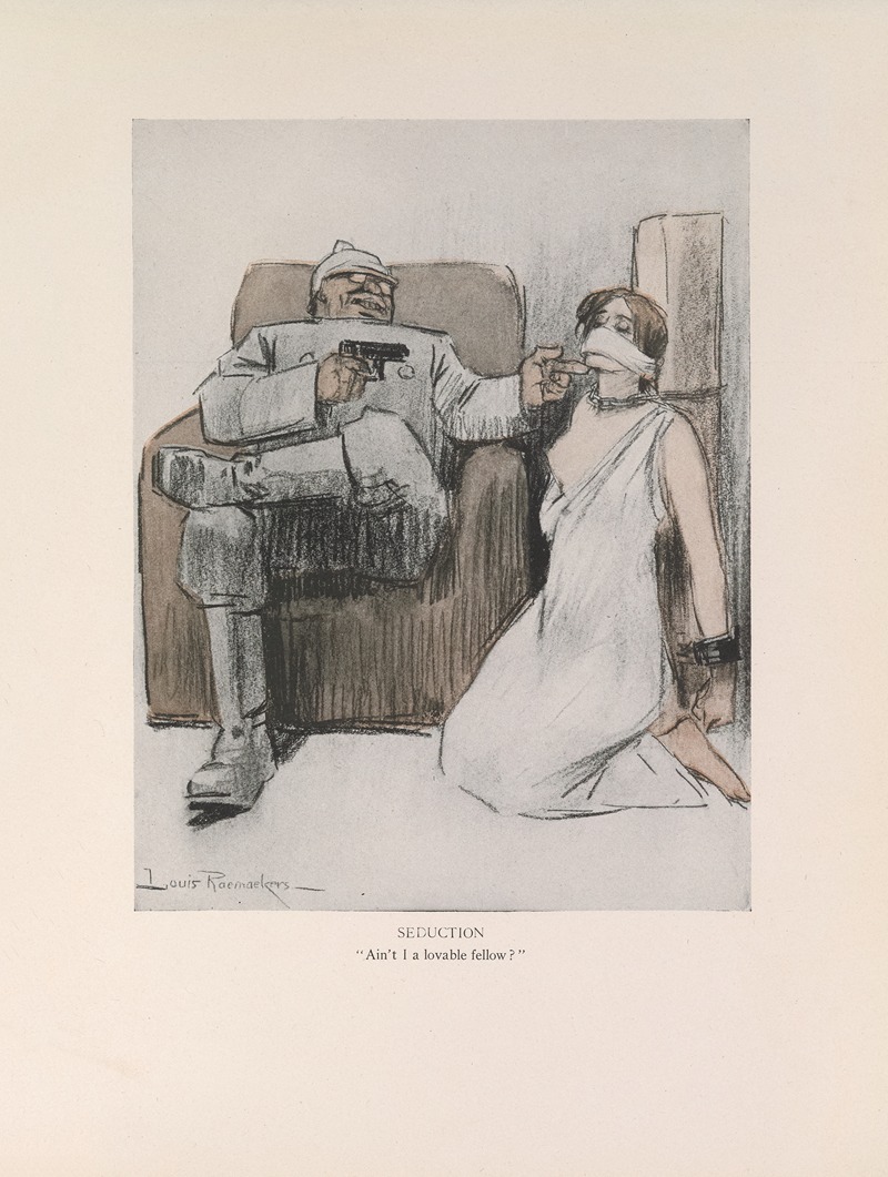 'Соблазн' by Луи Раемекерс, 1916-1917 — digital art print download