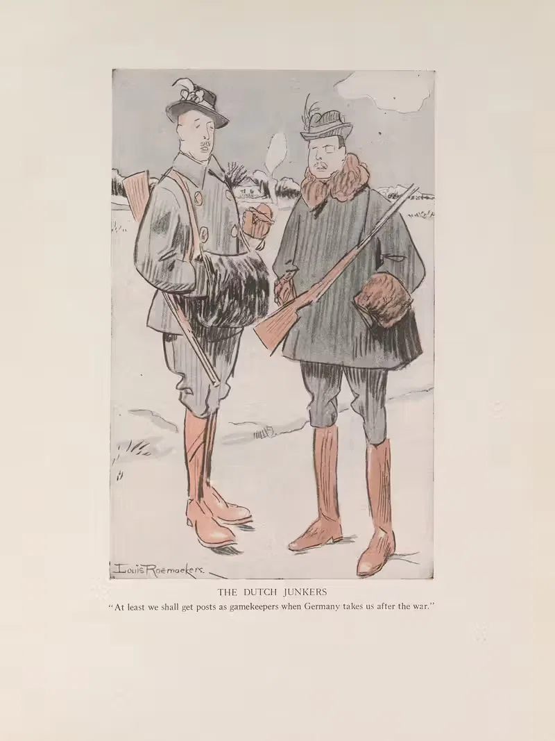 Голландские юнкеры. by Луи Раемекерс, 1916-1917 — digital art print download