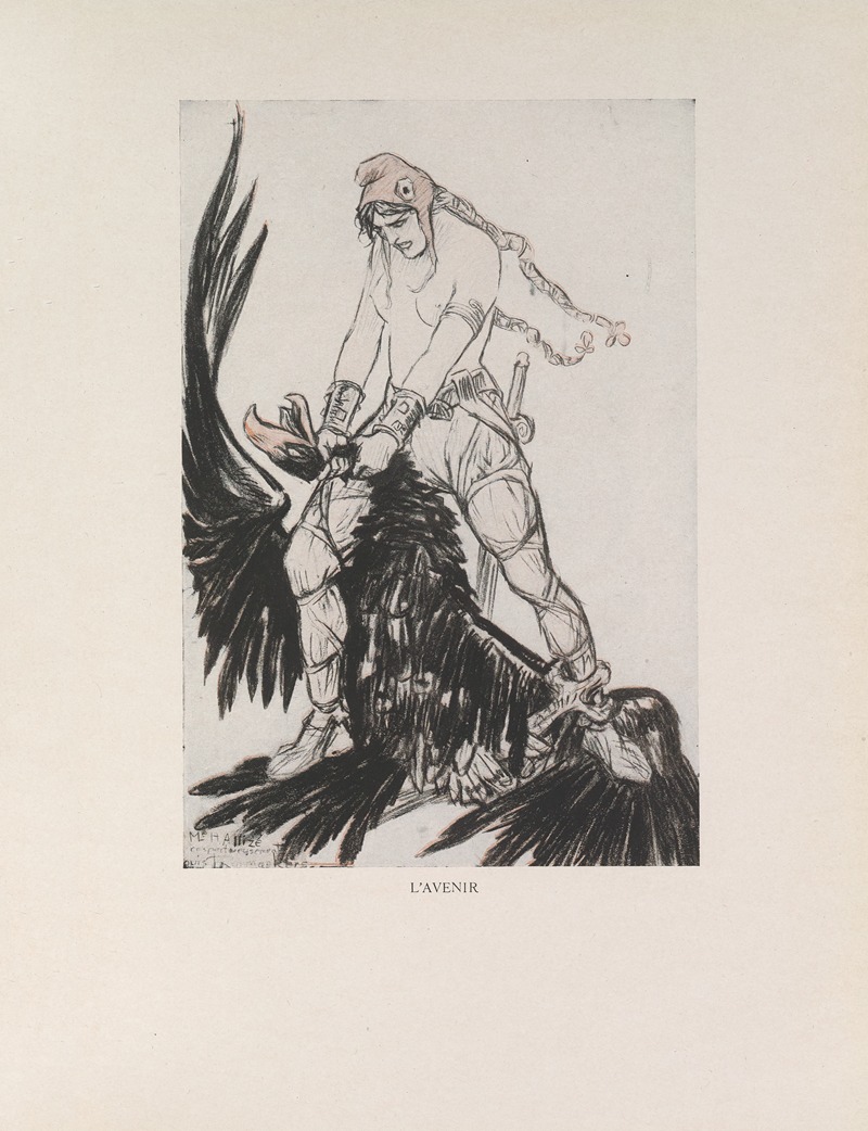 The Future by Louis Raemaekers, 1916-1917 — digital art print download