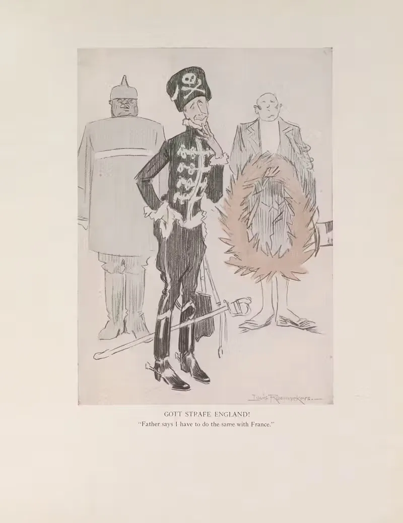 Последний Гогенцоллерн by Луи Раемекерс, 1916-1917 — digital art print download