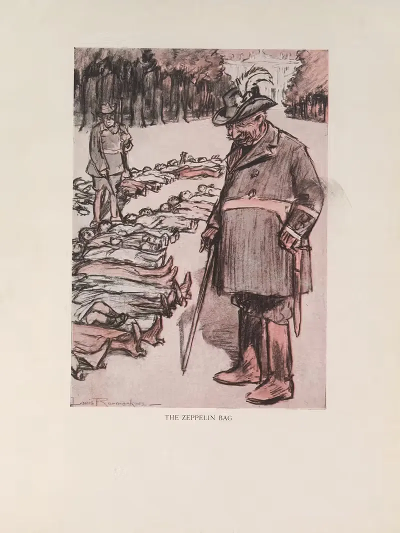Мешок Цеппелина by Луи Раемекерс, 1916-1917 — digital art print download