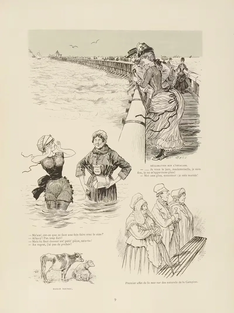 Aux bains de mer d'Ostende Pl.09 — Mars (Maurice Bonvoisin)