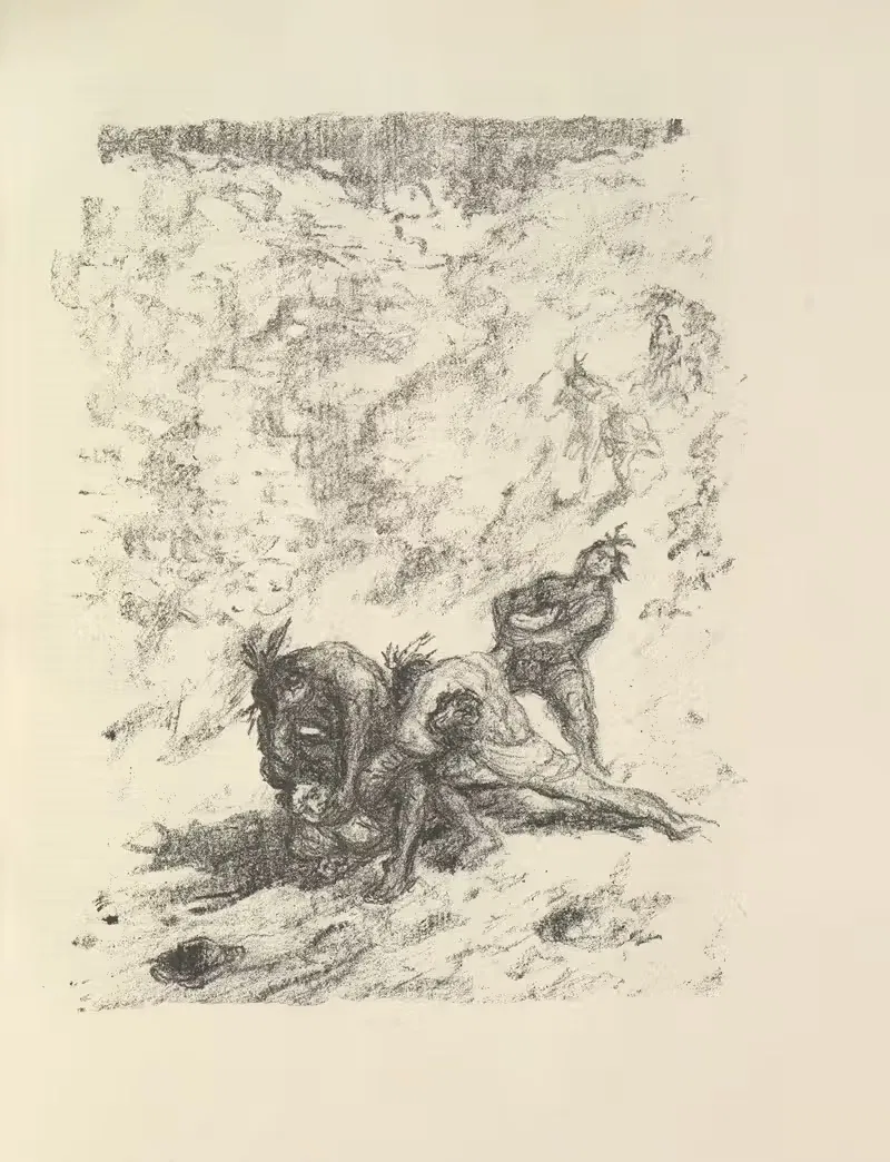 Lederstumpf-Erzählungen Pl.03 — Max Slevogt