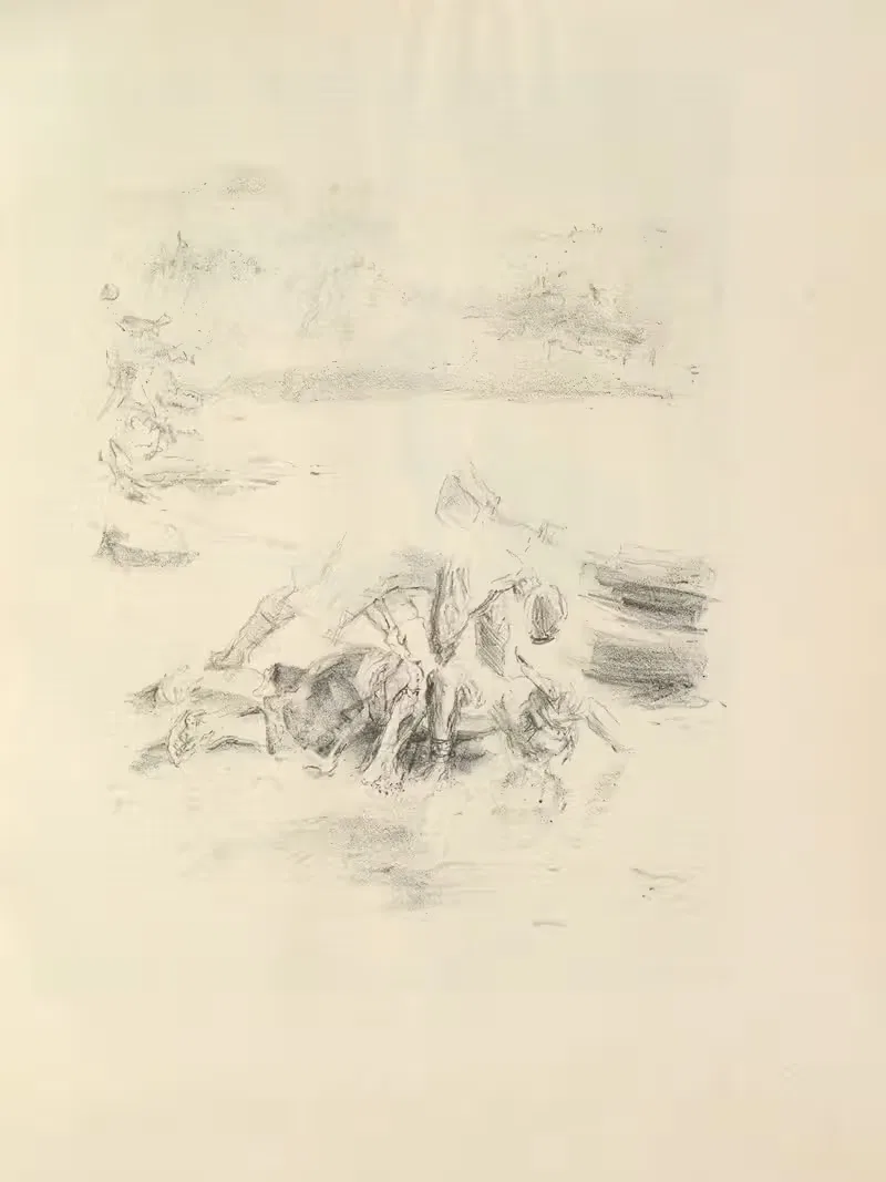 Lederstumpf-Erzählungen Pl.04 — Max Slevogt