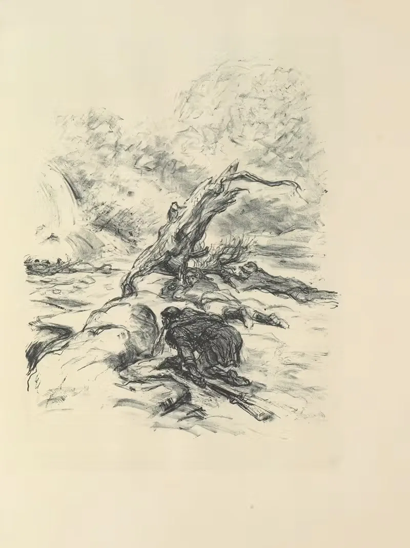 Lederstumpf-Erzählungen Pl.15 — Max Slevogt